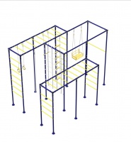 уличный спортивный комплекс family "ступень"